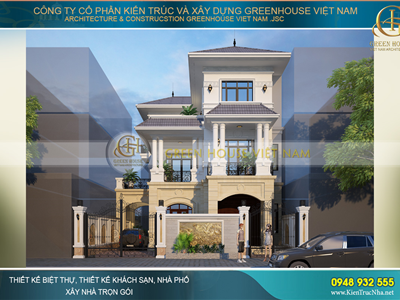 Những mẫu biệt thự phố đẹp đẳng cấp, nổi bật giữa thành phố đông đúc