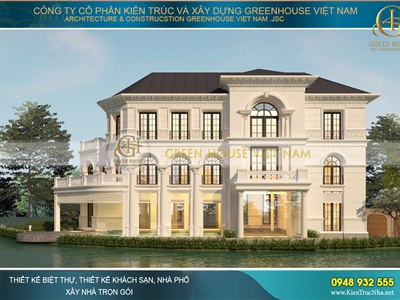 Khám phá 10+ mẫu Biệt thự 3 tầng Tân cổ điển được tìm kiếm nhiều nhất