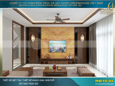 Thiết kế nội thất biệt thự hiện đại - không gian sống an nhiên tại Hà Nội