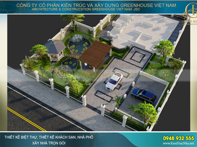 Thiết kế biệt thự đẹp, đẳng cấp | Mẫu Biệt thự nhà vườn đẹp 2023