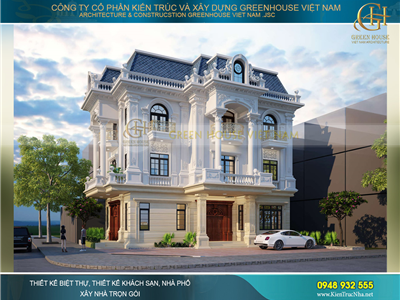 Biệt thự tân cổ điển: Nguy nga và Quyền thế