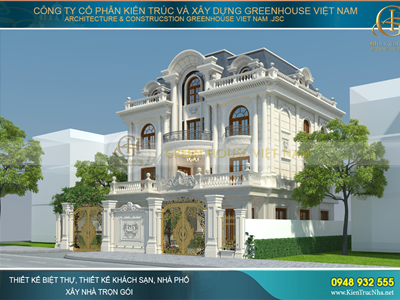 Top 5 mẫu biệt thự tân cổ điển đón đầu xu hướng kiến trúc mới nhất