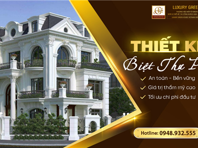 Báo giá thiết kế và thi công biệt thự trọn gói tại Hà Nội [ Uy tín & Chuyên Nghiệp]