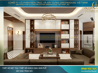 Thiết kế nội thất hiện đại, tiện nghi tối ưu cho căn hộ chung cư tại Hà Nội