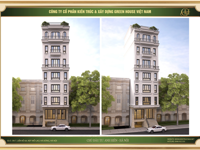 99+ mẫu biệt thự phố kết hợp kinh doanh phong cách tân cổ điển sang trọng