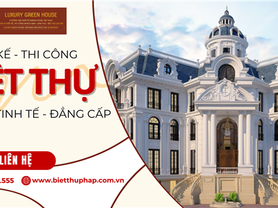 Thiết kế biệt thự tại Bắc Giang đẹp Tinh tế & Đẳng cấp nhất