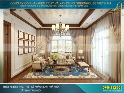 Phong cách thiết kế nội thất biệt thự hiện đại vạn người mê