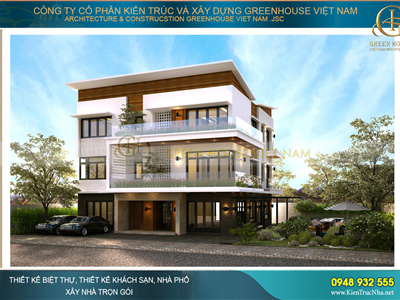 BST những mẫu thiết kế biệt thự hiện đại cực chất tại Hà Nội