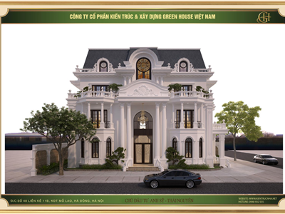 Tuyển tập các mẫu thiết kế biệt thự điển hình năm 2021