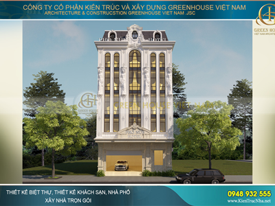 Gợi ý những mẫu khách sạn tân cổ điển đẳng cấp thu hút khách du lịch