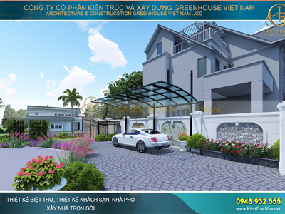 Khám phá các mẫu biệt thự Pháp đẹp xiêu lòng | Green House Việt Nam