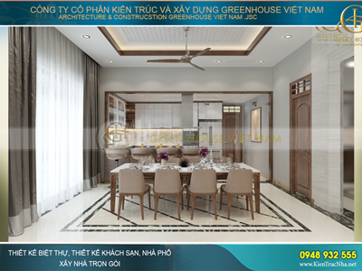 Thiết kế nội thất biệt thự hiện đại với không gian mở dẫn đầu xu hướng