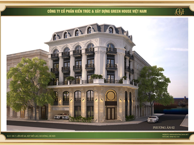 99+ mẫu biệt thự tân cổ điển đẳng cấp thượng lưu tại Green House Việt Nam