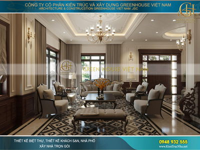 Thiết kế nội thất phong cách luxury – chìa khóa nâng tầm đẳng cấp biệt thự