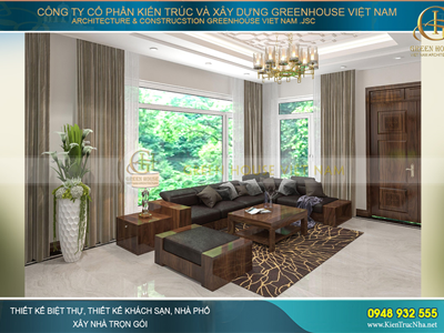 Chiêm ngưỡng góc biệt thự hạng sang với đồ nội thất gỗ Óc chó