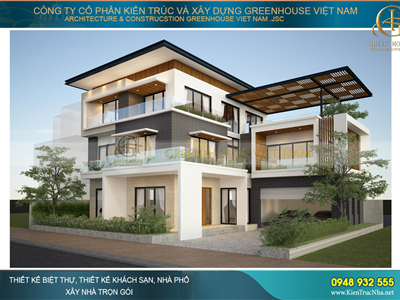 Biệt thự hiện đại 120m2 tại Hà Nội - Nơi bình yên để trở về