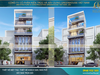 Những thiết kế tòa nhà văn phòng đẹp thời thượng tại Bắc Giang đáng đầu tư