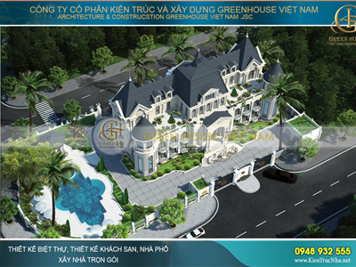 Chiêm ngưỡng TOP 3 công trình dinh thự đẳng cấp đẹp nhất mọi Thời Đại