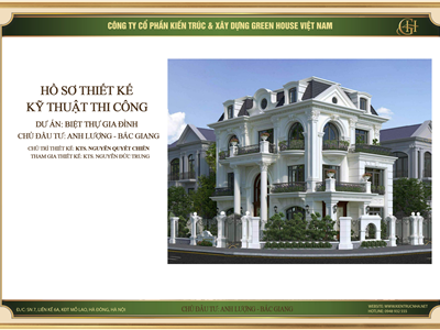 Chiêm ngưỡng biệt thự cổ điển Pháp sang trọng tại Bắc Giang