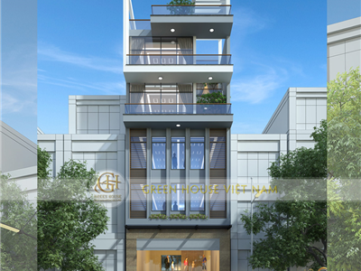 Khám phá mẫu thiết kế nhà ở kết hợp văn phòng cho thuê đẹp xuất sắc