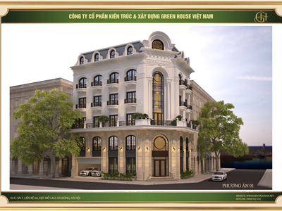 Ấn tượng với 10 mẫu thiết kế biệt thự kiểu Pháp đẹp tại Bắc Giang