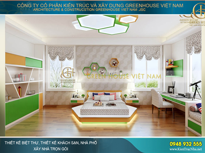 Thiết kế phòng ngủ cho con - nơi bình yên để lớn lên