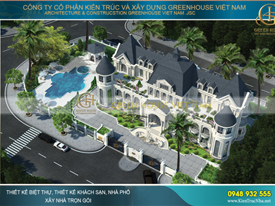 Top biệt thự, dinh thự cổ điển châu Âu xa hoa, lộng lẫy, cực thu hút