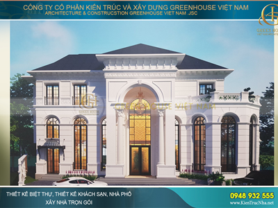 Say đắm trước 50+ mẫu biệt thự tân cổ điển sang trọng, lãng mạn tại Bắc Giang