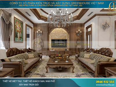 Tận hưởng giây phút nghỉ dưỡng tuyệt vời với nội thất tân cổ điển