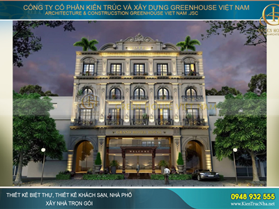 Ý tưởng thiết kế khách sạn đẹp gây ấn tượng từ cái nhìn đầu tiên