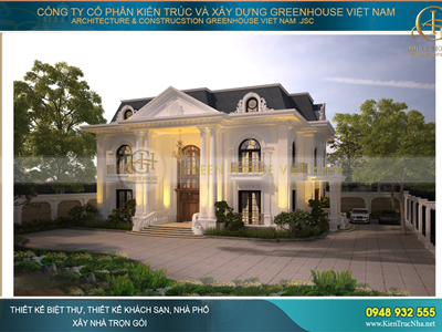 Tuyển chọn mẫu thiết kế biệt thự 2 tầng đẹp tiêu biểu nhất 2021