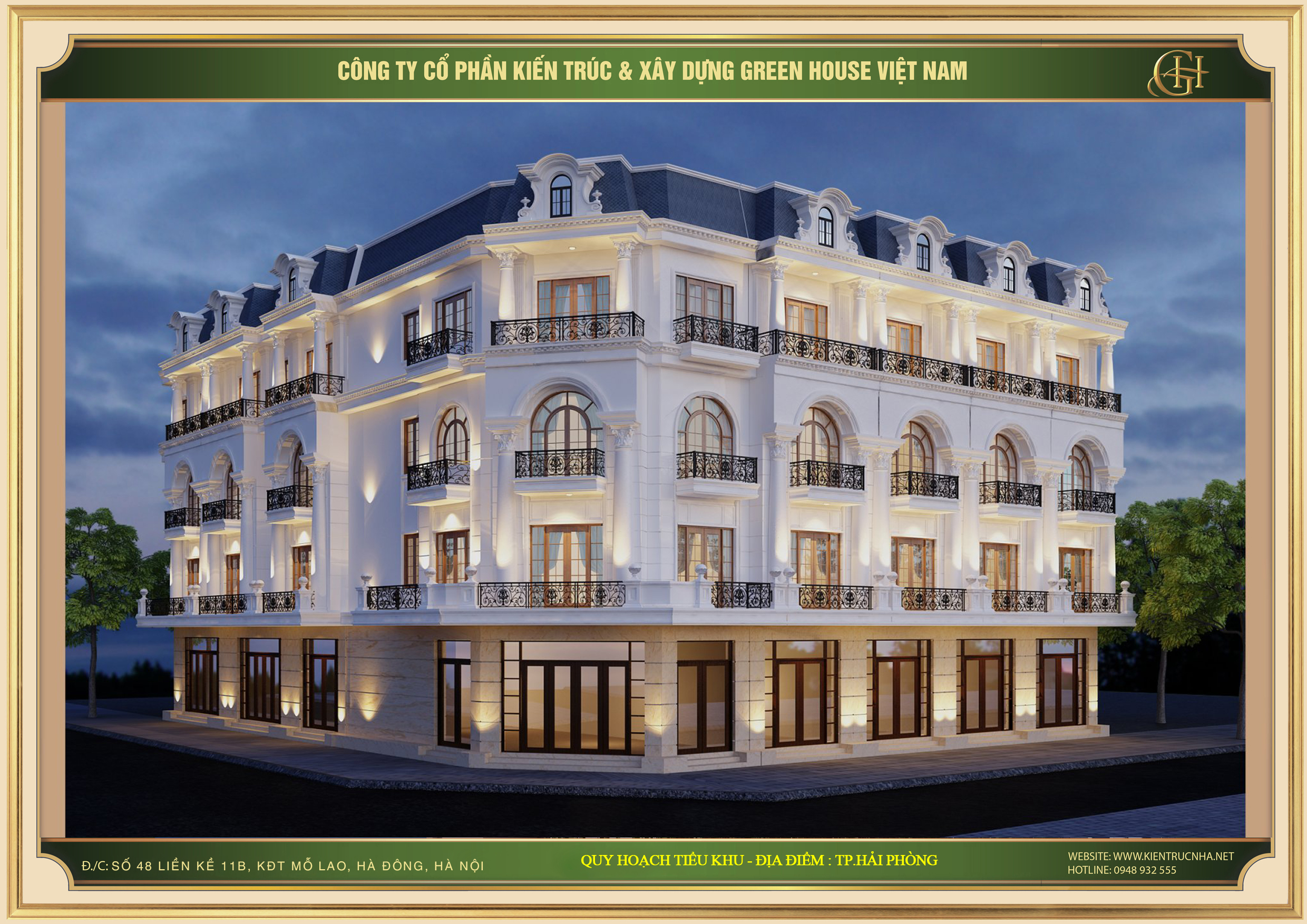 Thiết kế quy hoạch nhà ở tại khu đô thị mới thành phố Hải Phòng