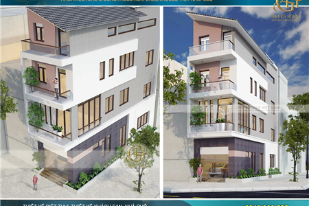 Mẫu nhà phố hiện đại 4 tầng mặt tiền 4m đẹp thời thượng