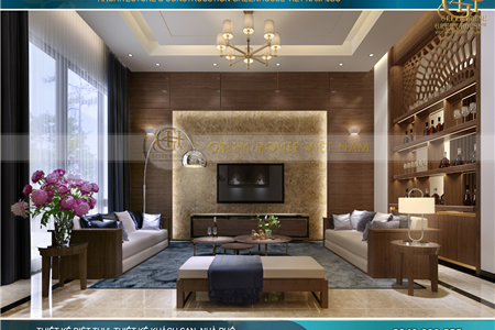 Mẫu nội thất biệt thự hiện đại 3 tầng 150m2