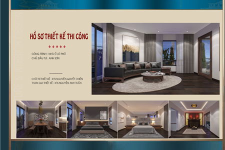 Mẫu thiết kế nội thất nhà phố tân cổ điển 5 tầng sang trọng tại Hà Nội