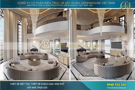 Thiết kế nội thất biệt thự Vinhomes Riverside