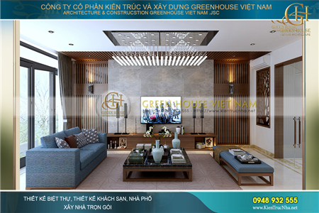 Thiết kế nội thất nhà ống hiện đại 5 tầng kết hợp kinh doanh