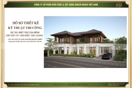 Choáng ngợp với biệt thự gia đình đẹp sang chảnh tại Bắc Giang