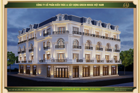 Thiết kế quy hoạch nhà ở tại khu đô thị mới thành phố Hải Phòng