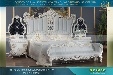 Set nội thất phòng ngủ tân cổ điển Antik