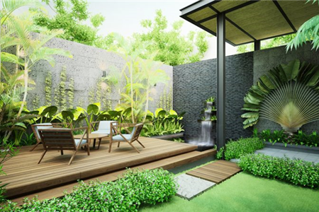 Thiết kế - thi công sân vườn